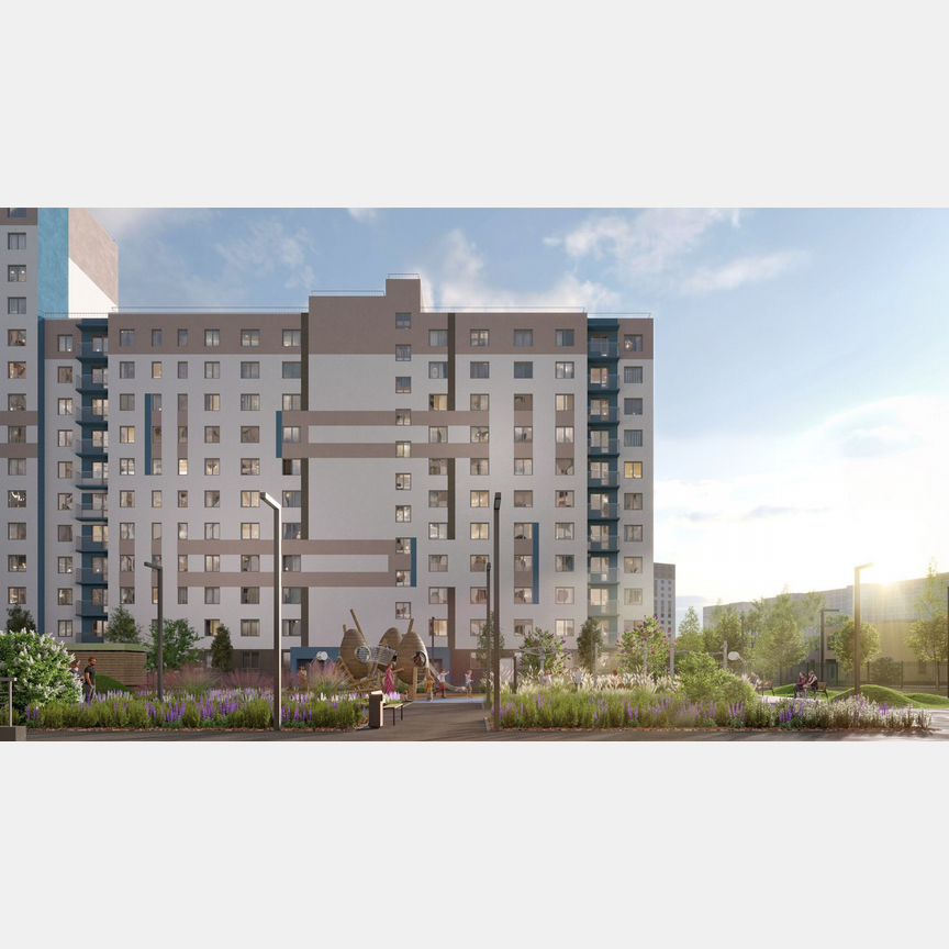 1-к. квартира, 30,5 м², 2/16 эт.