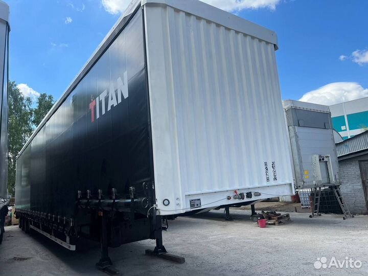 Полуприцеп трал (тяжеловоз) Titan 226T4, 2024