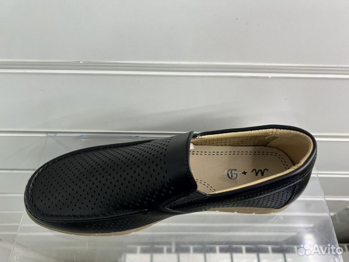 Туфли макасины для мальчика 38 размер