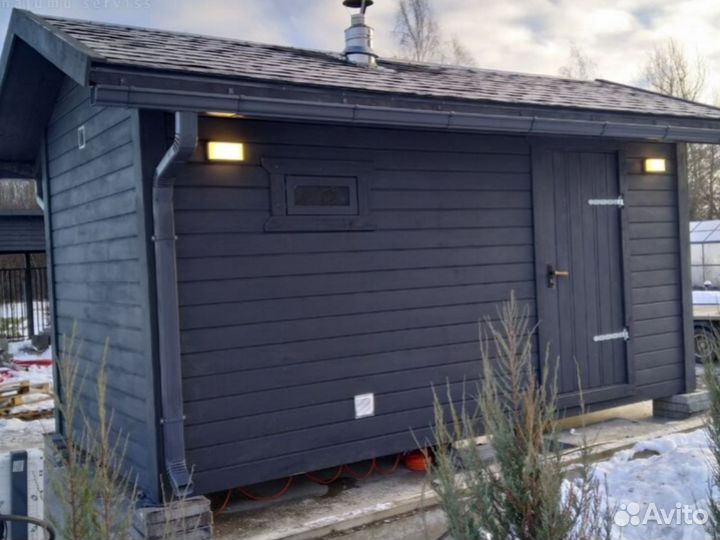 Отличная баня с парилкой и зоной отдых