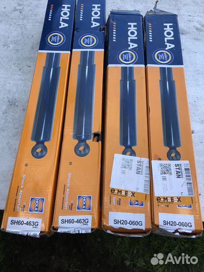 Амортизаторы газель