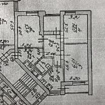 3-к. квартира, 69,6 м², 3/5 эт.