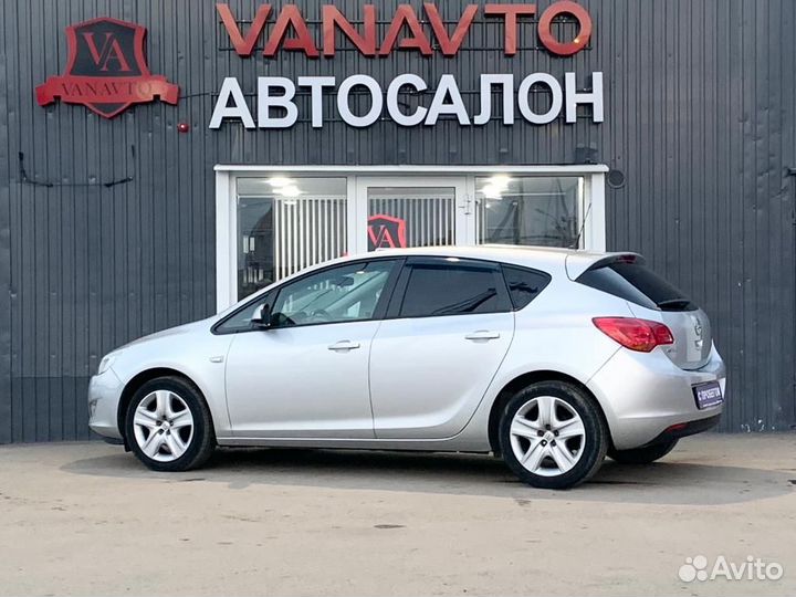 Opel Astra 1.6 AT, 2012, 72 729 км