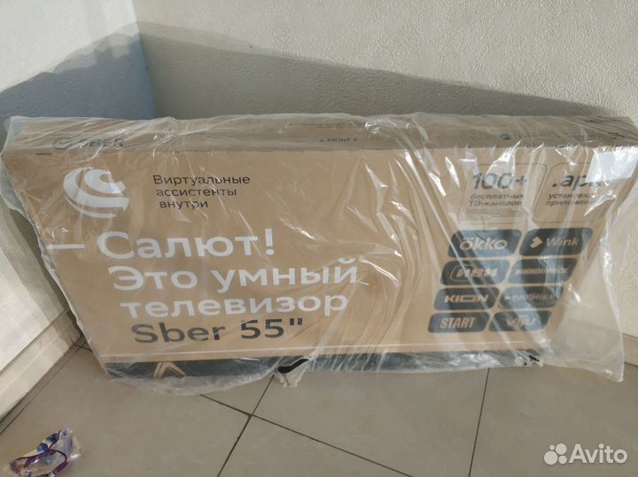 Телевизор Sber SDX-55U4127, 55