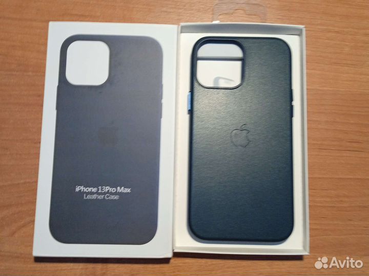 Кожаный чехол iPhone 13 pro max