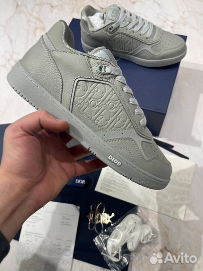 Кеды Dior сер