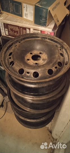 Штампованные диски r15 5x100