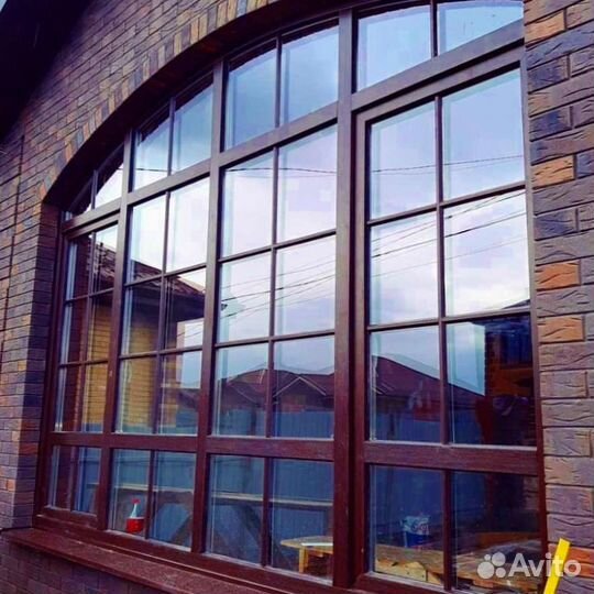 Пластиковые окна. остекление домов