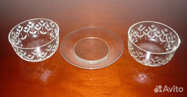 Стеклянная посуда 50-70-е гг. СССР