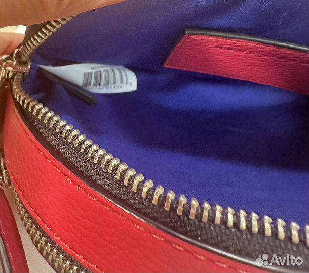 Сумка marc jacobs оригинал красная