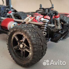 Радиоуправляемый монстр Remo Hobby SMAX UPGRADE V2.0 (красный) 4WD 2.4G 1/16 RTR