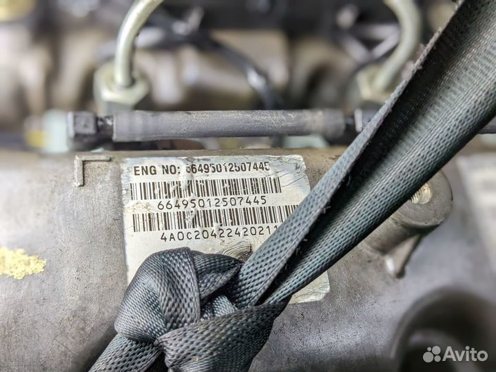 Двигатель 664950 SsangYong 2.0л. 141л