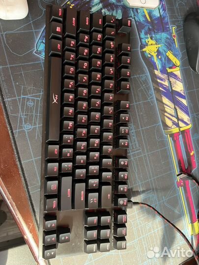 Клавиатура hyperx alloy fps pro