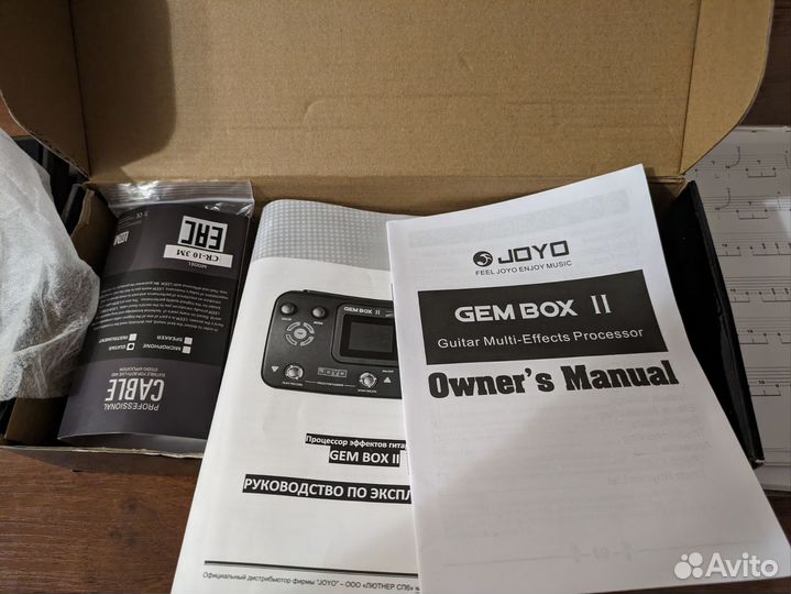 Гитарный процессор Joyo GEM BOX II