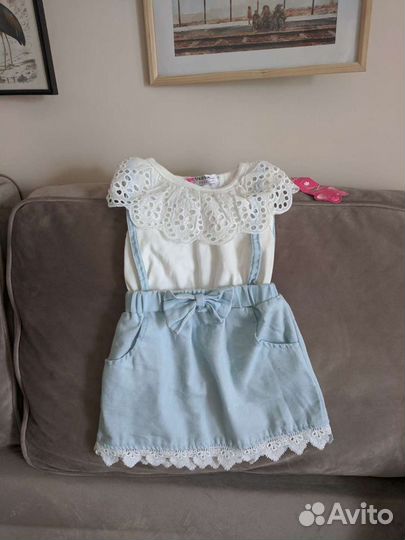 Платье для девочки 74
