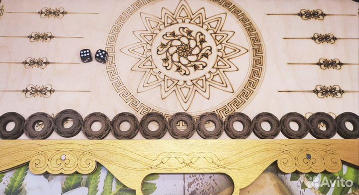 Нарды ручной работы