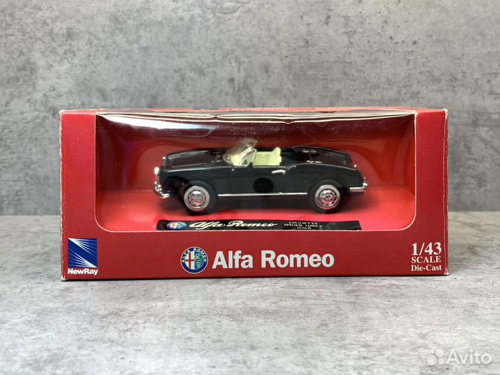 Коллекционная модель Alfa Romeo 1:43