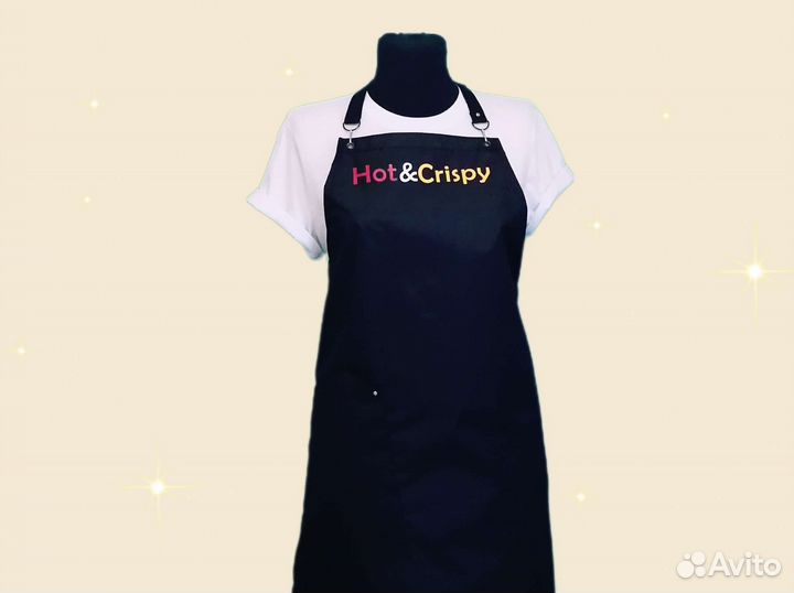 Фартук для кафе с логотипом