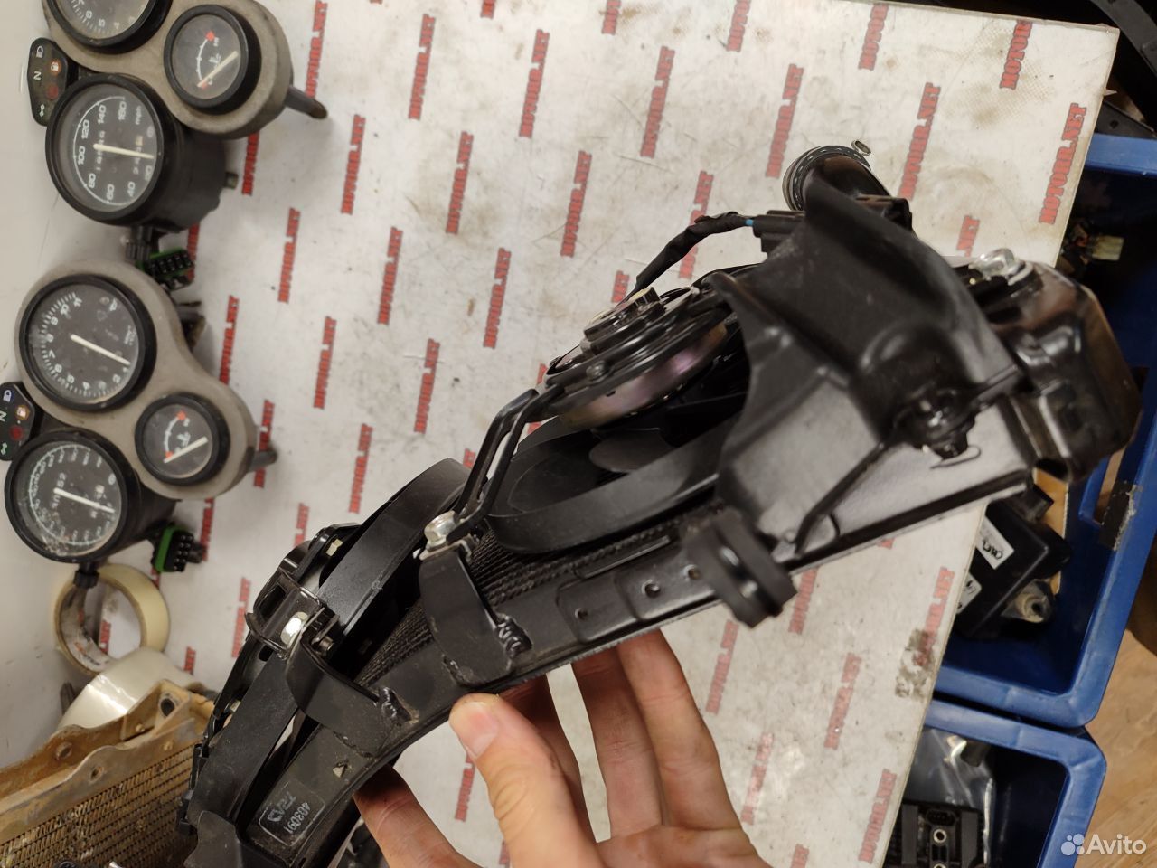 Honda CBR1000RR 19 радиатор