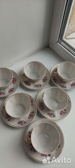 Сервиз сигулда рижский фарфор СССР