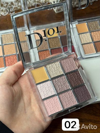 Тени dior backstage