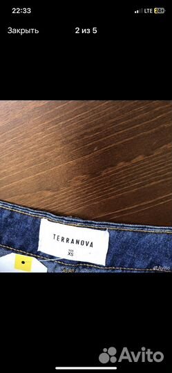 Юбка джинсовая XS новая terranova zara lime