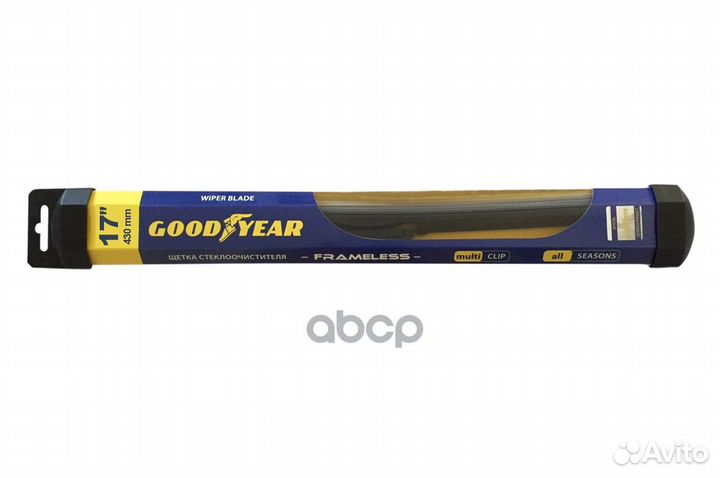 Бескаркасная щетка стеклоочистителя Goodyear FR