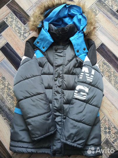 Пуховик куртка зимняя для мальчика