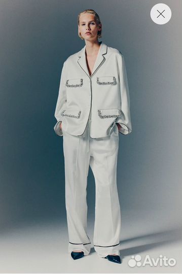 Жакет h&m новогодня коллекция 24-25, размер xl