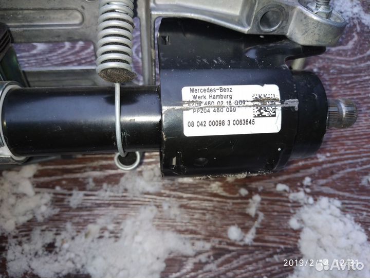 Колонка рулевая для Mercedes Benz W204 2007-2015