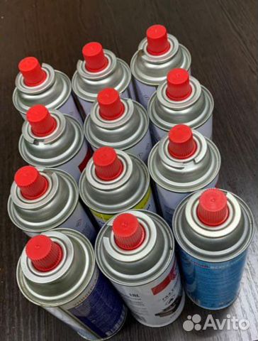 Газовые баллончики полные