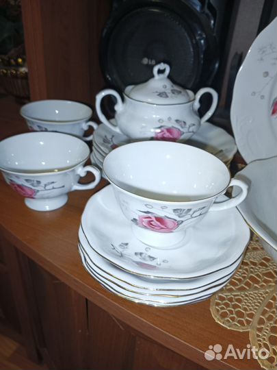 Сервиз чайный Роза