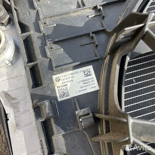 Кассета радиаторов BMW 5 F10 F11 N52 523i