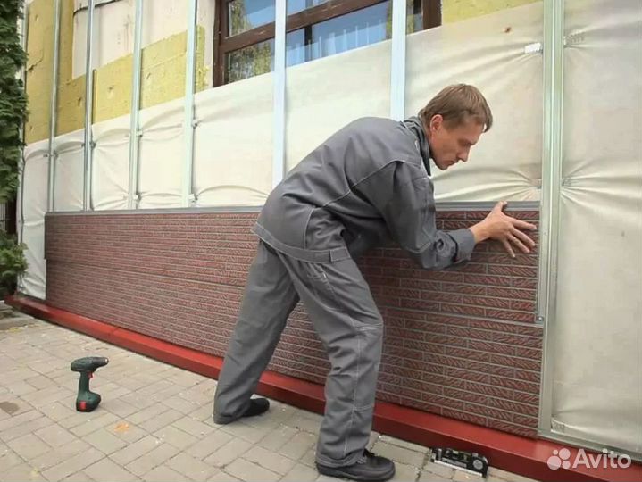 Фасад. Фасадные работы. Фасадные панели/сайдинг