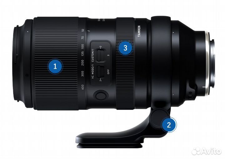 Tamron 50-400 mm F/4.5-6.3 Di III VC VXD Sony E