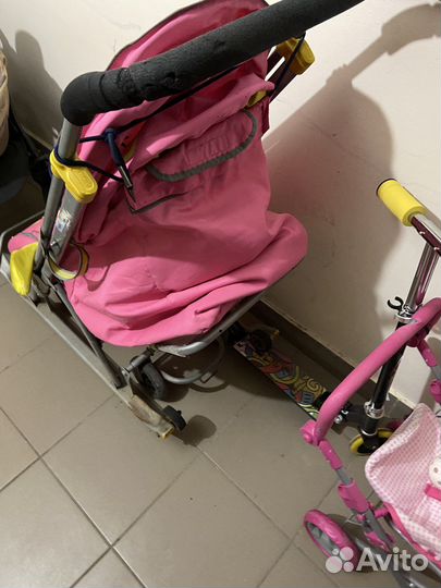 Коляска санки ника