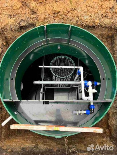 Септик установка монтаж под ключ за 1 день Кит