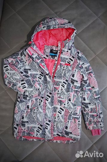 Куртка termit зимняя для девочки, размер 128-134