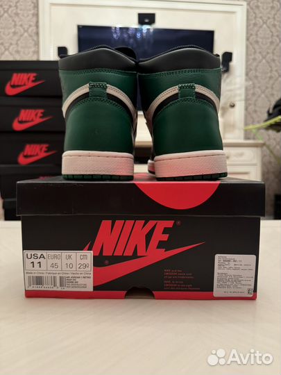 Air Jordan 1 Retro High Pine Green 11us