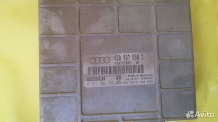 4do907558d Блок управления двигателем Audi