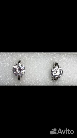 Серебряные серьги