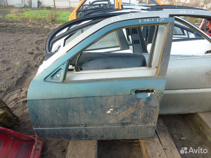 BMW E36 дверь передняя левая седан