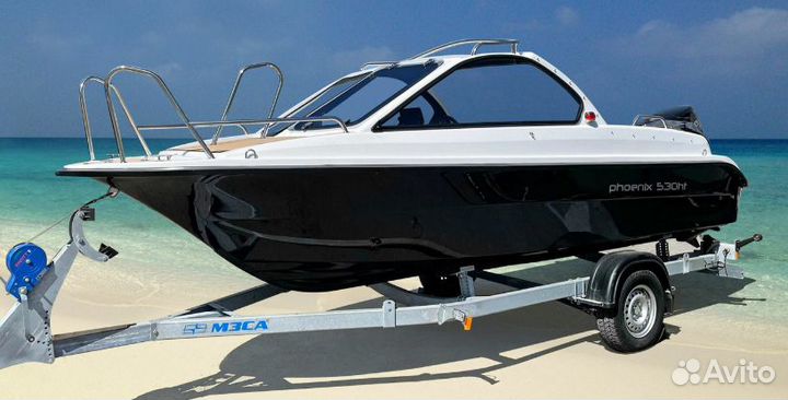 Моторная лодка Phoenix 530 HT/плм Yamaha F90cetl
