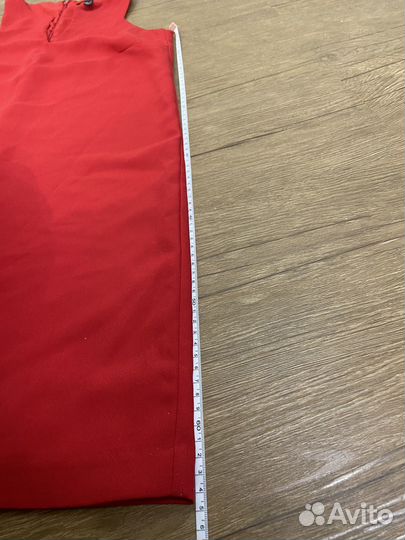 Платье mango s красное