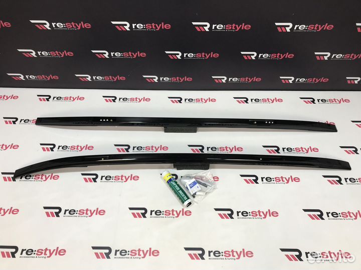 Рейлинги Toyota RAV4 (XA50) с18г Черные