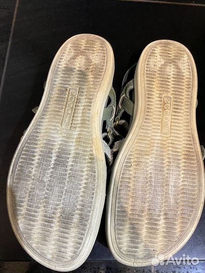 Сандалии ecco детские босоножки для девочки 30