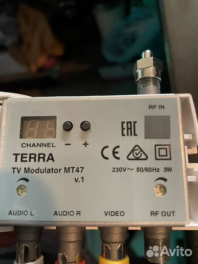 Молулятор для телевизора terra MT-47