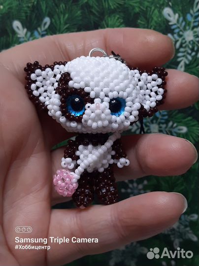 Кот Лукас. Игрушки из бисера. Амигуруми. Котёнок