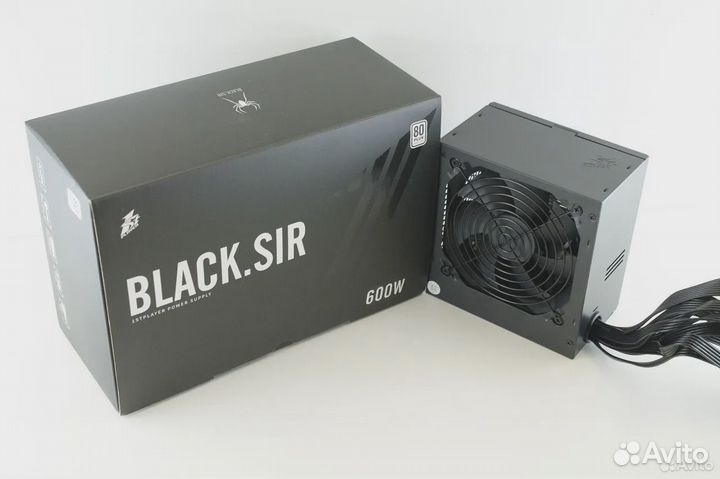 Блок питания 600W 1stPlayer Black.Sir 6.0