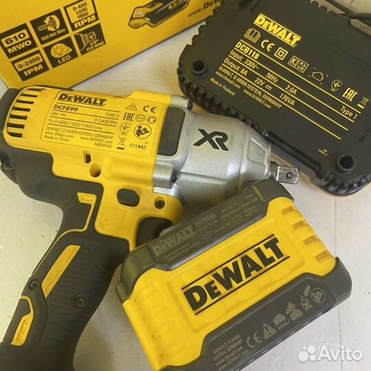 Гайковерт dewalt DCF899